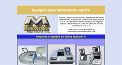 Desktop Screenshot of laboratoriooptico.com